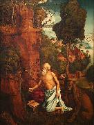 unknow artist The Penitent St Jerome in a landscape Germany oil painting artist